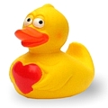 Badeente Henrike Herz Badeente Henrike Herz