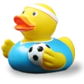 Badeente Gerd Bomber Badeente Gerd Bomber