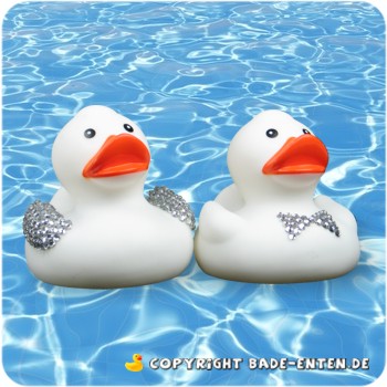 Badeenten Glamour Glitzer - 2er Set