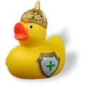 Badeente Ritter Ralph mit Schwert Badeente Ritter Ralph mit Schwert