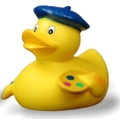 Badeente Künstler Badeente Künstler