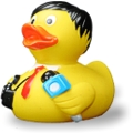 Badeente Paolo Paparazzi Badeente Paolo Paparazzi