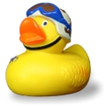 Squeaky Army Duck - Camohelm Squeaky Army Duck - Camohelm
