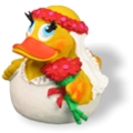 Badeente Braut Badeente Braut