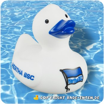 Badeente Hertha BSC Fahne pur