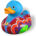 BUD Quietscheente Deluxe Butterfly Love Duck BUD Quietscheente Deluxe Butterfly Love Duck