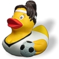 Badeente Elfi Elfmeter Badeente Elfi Elfmeter