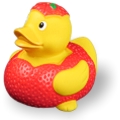 Badeente Elisa Erdbeere Badeente Elisa Erdbeere