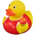 Badeente Fackelträger Badeente Fackelträger