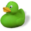 Badeente Gustav grün Badeente Gustav grün
