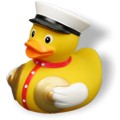 Badeente Musiker Becken Badeente Musiker Becken