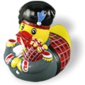 Badeente Schotte mit Dudelsack Badeente Schotte mit Dudelsack