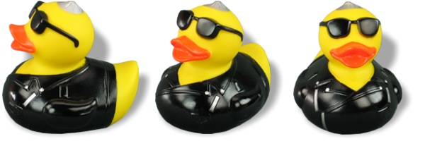 Badeente Türsteher