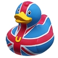 Quietscheente Brit Duck- BUD by Designroom Quietscheente Brit Duck- BUD by Designroom
